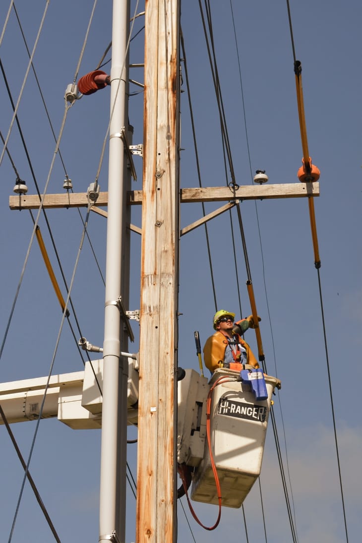 power line worker